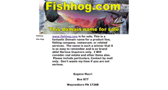 Desktop Screenshot of fishhog.com