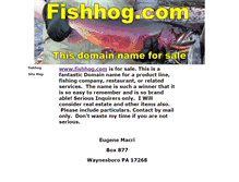 Tablet Screenshot of fishhog.com